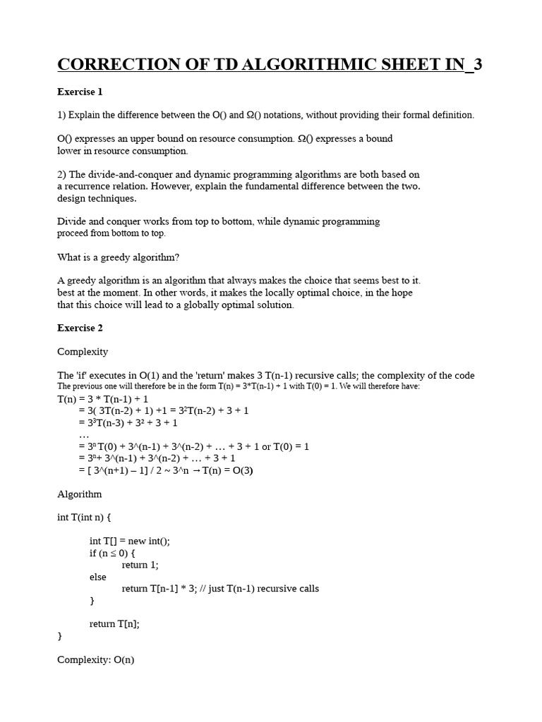 Understanding Algorithm Complexity Notations | PDF | Algorithms ...