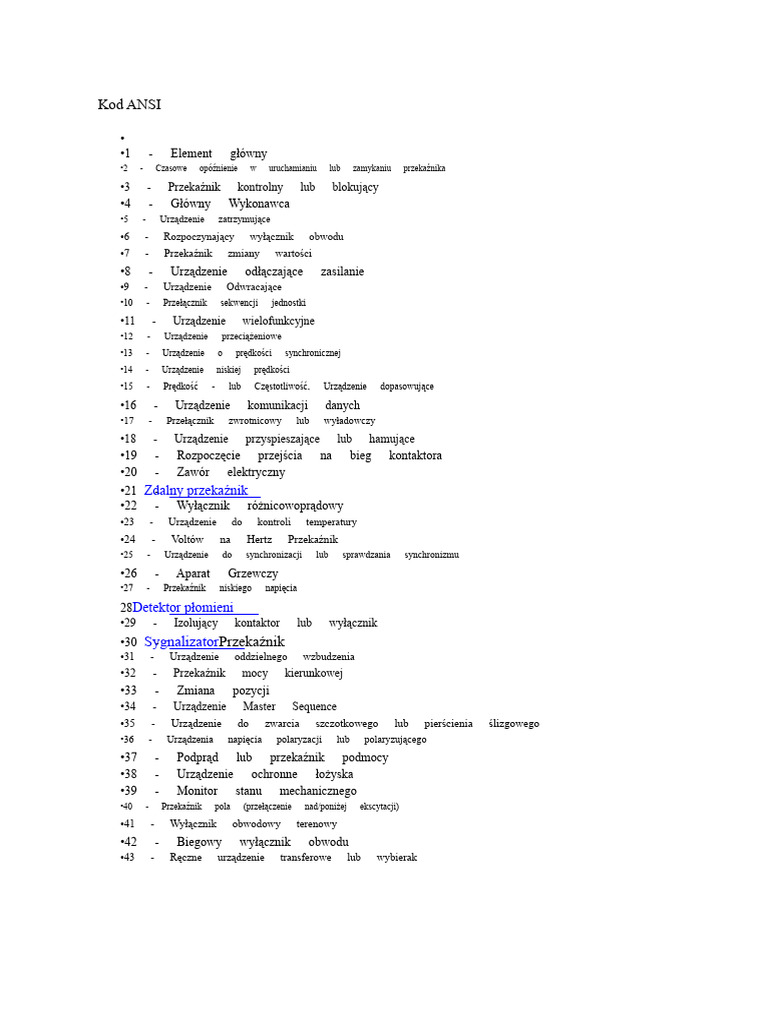 Kod ANSI | PDF