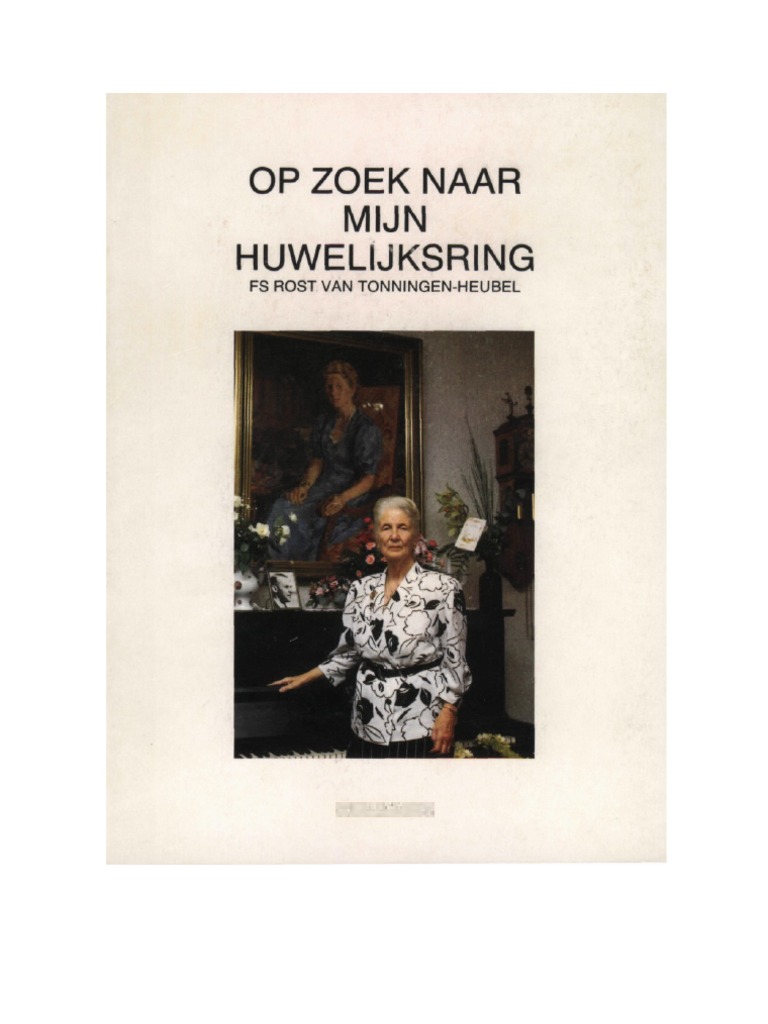 Florentine Rost Van Tonningen Op Zoek Naar Mijn Huwelijksring PDF