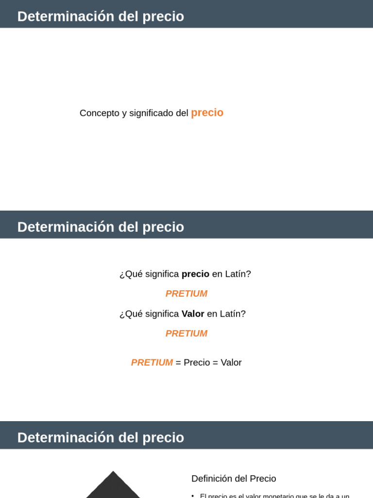 Estrategias para la Determinación del Precio | PDF | Precios | Mercado ...