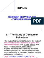 BAB 5 - Consumer Behaviour Consumer Banking