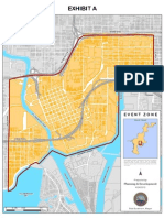 This is the revised map of Tampa's proposed Clean Zone, now called Event Zone for Republican National Convention