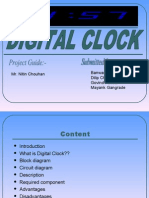 Digital Clock Circuit Using AT89C51