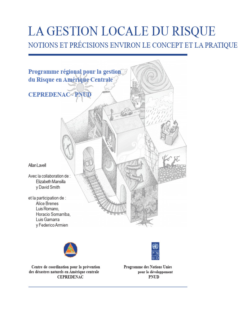 La Gestion Locale Du Risque Allan Lavell | PDF | Risque | Gestion des ...