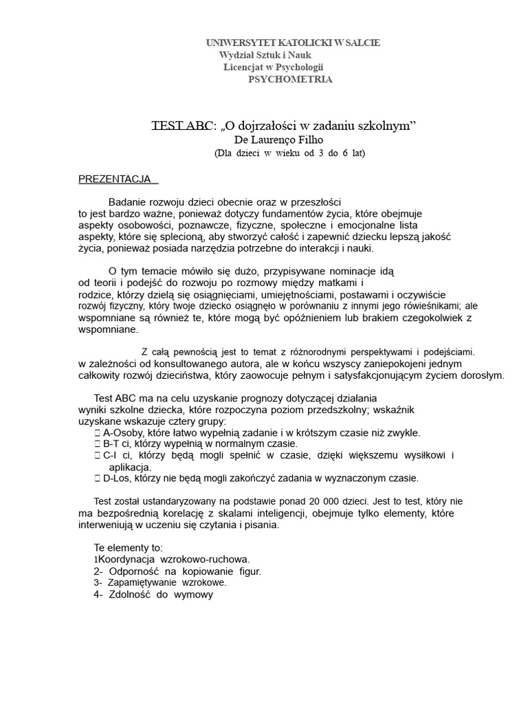 Test Abc | PDF