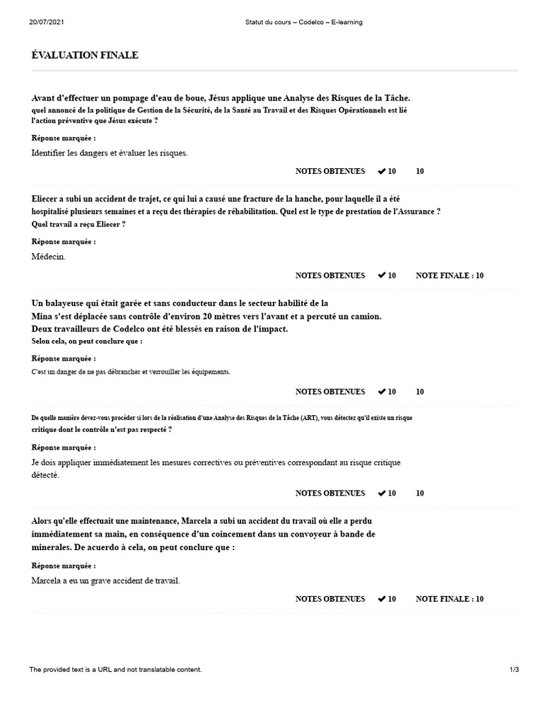 Évaluation des Risques et Sécurité au Travail | PDF | Risque | Gestion ...
