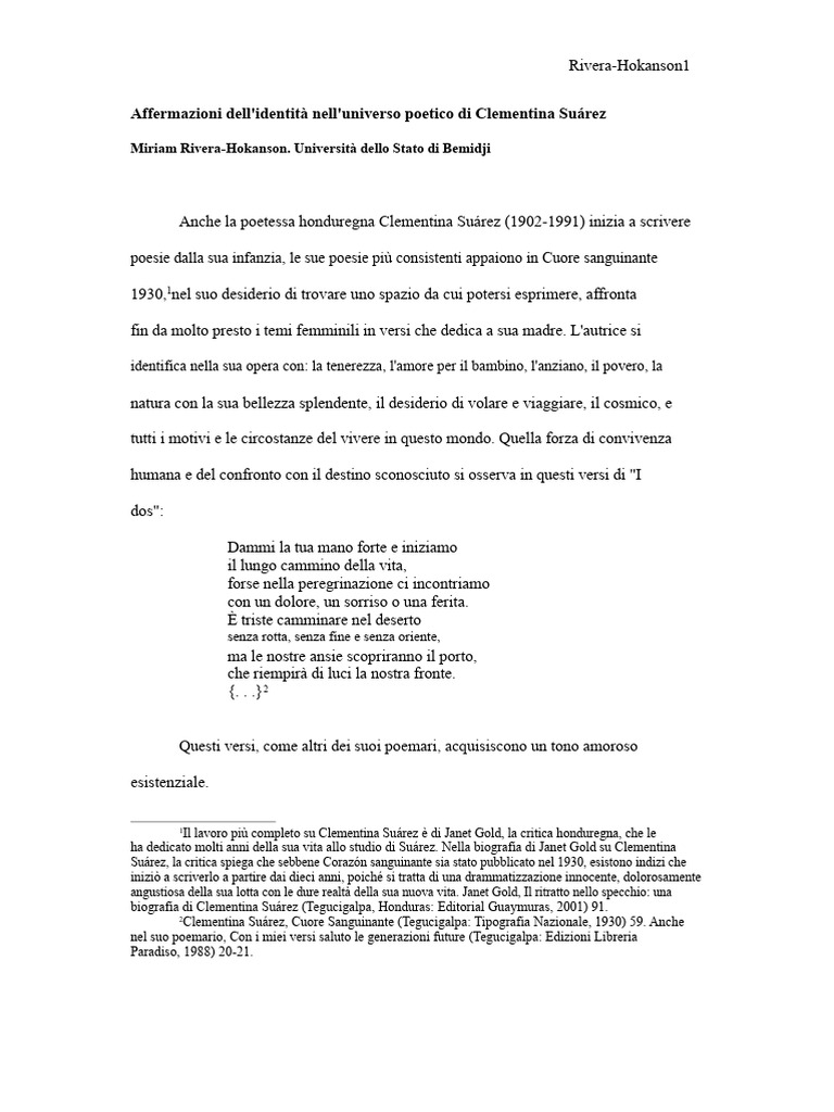 Clementina Suarez | PDF