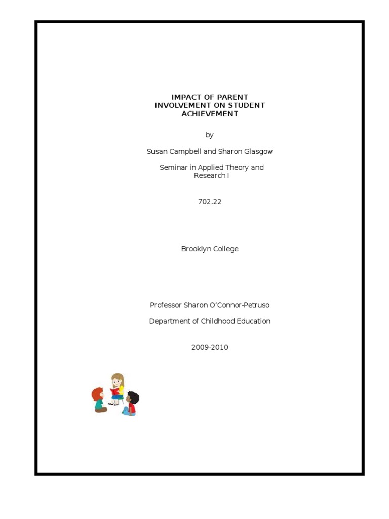 Parent Involvement Boosts Student Success | PDF | No Child Left Behind ...