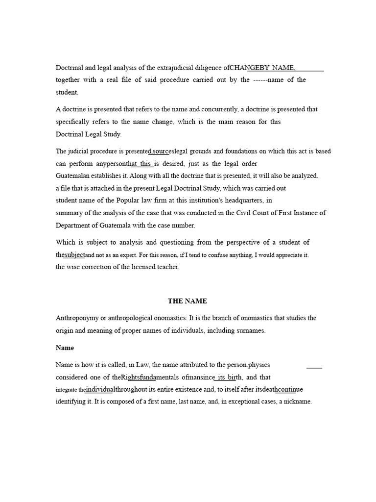 Understanding Legal Name Definitions | PDF | Semantics | Linguistics