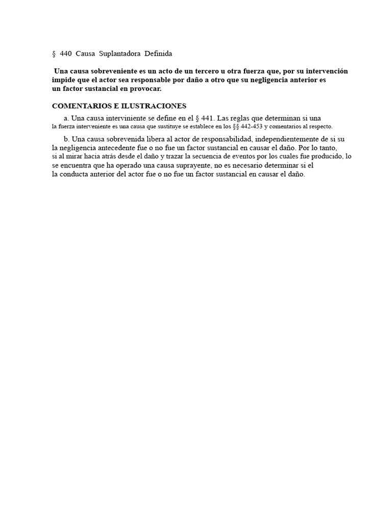 Causas Supervenientes de La Sección 2d. | PDF | Riesgo | Comportamiento