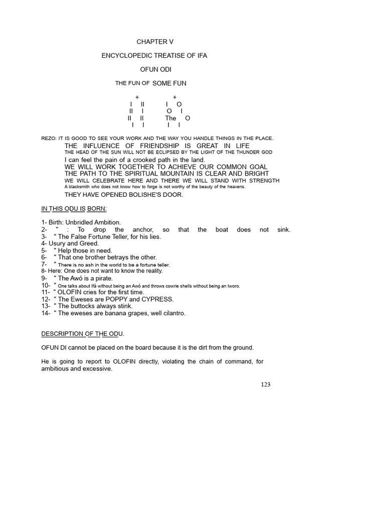 Ofun Di: Lessons from Ifá Wisdom | PDF | Gastroenterology