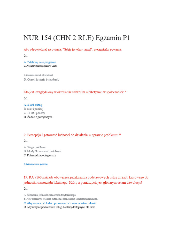 Nur 154 P1 | PDF