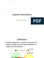Lec4 Spatial Interaction