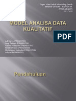 Metoda Analisa Data Kualitatif