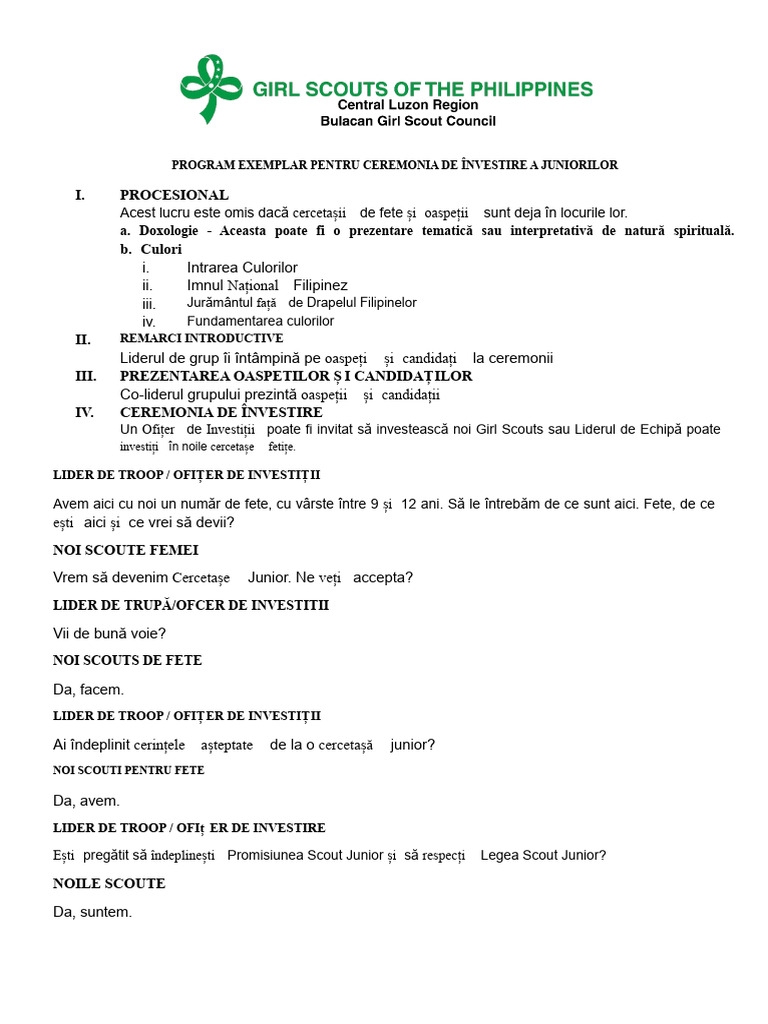 Program de Exemplu Pentru GSP | PDF
