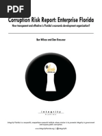 Download Corruption Risk Report Enterprise Florida by Integrity Florida SN91251909 doc pdf