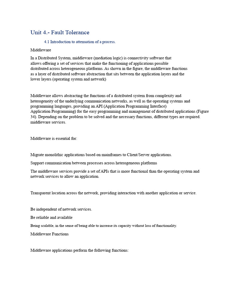 Understanding Middleware in Distributed Systems | PDF | Client–Server ...