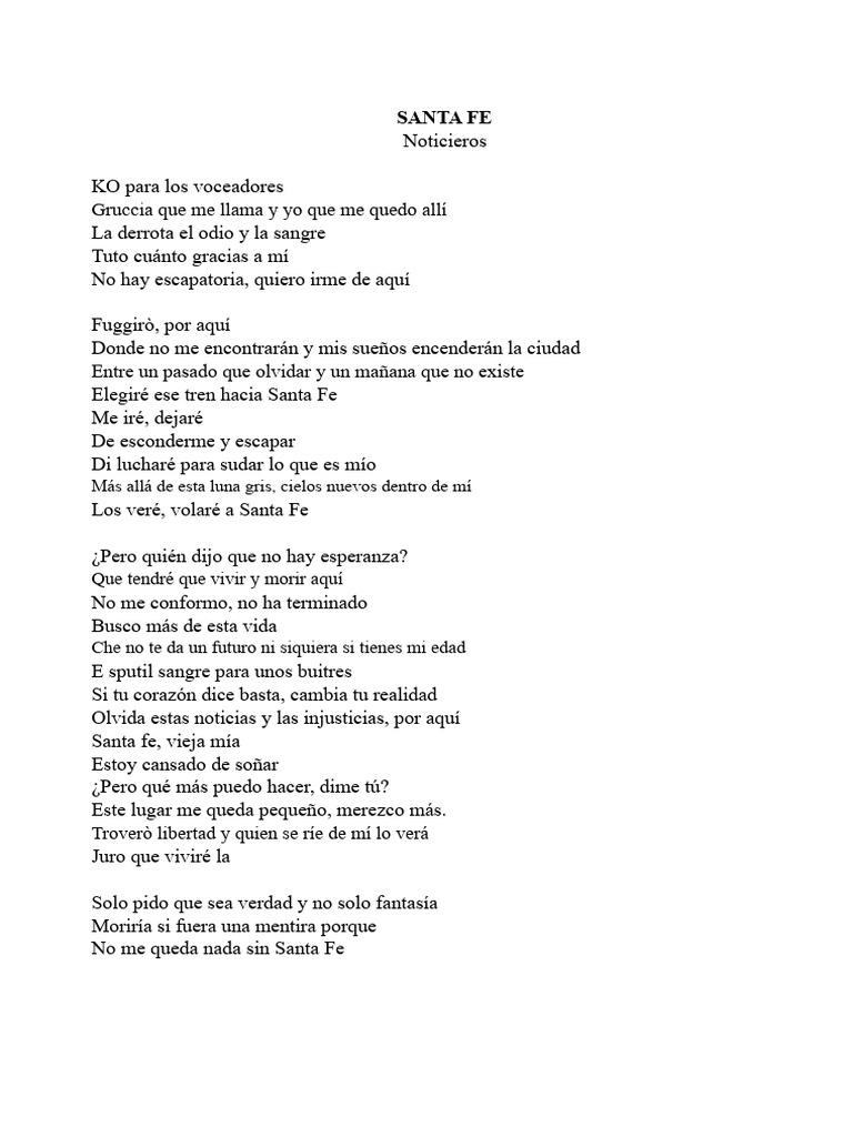 Letra de 