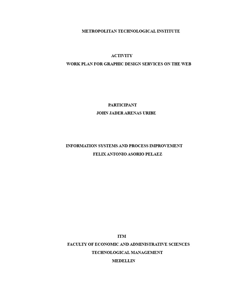 work plan graphic design services final.docx | PDF | Marketing ...