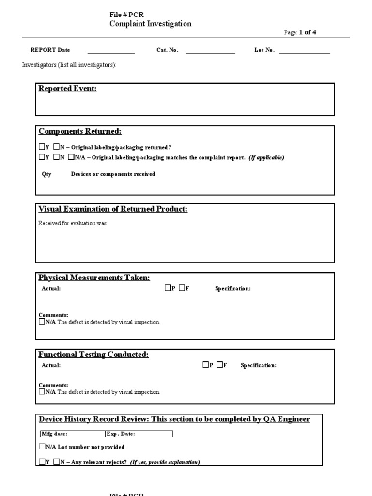 complaint-investigation-form-and-procedure-quality-assurance