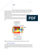 Three Crucial Experiments