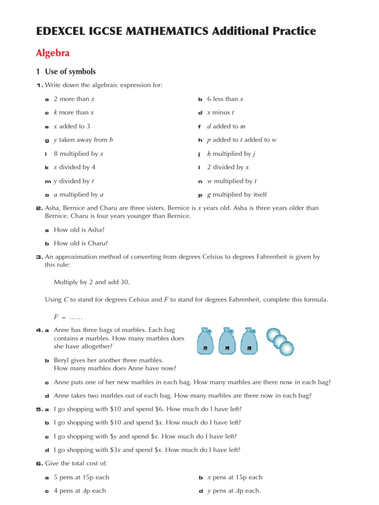 Algebraic Expressions and Equations Guide | PDF | Speed | Gradient
