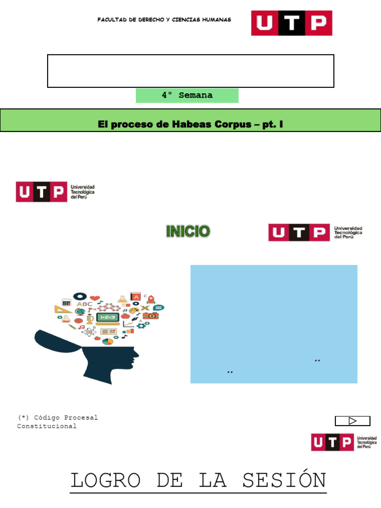 s4 - El Proceso de Habeas Corpus - Efzozj | PDF | Habeas corpus | Derechos