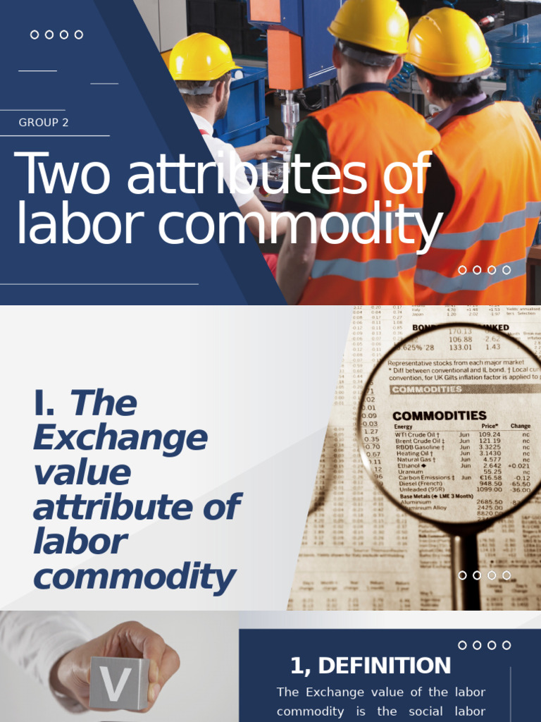 Labor Commodity: Exchange vs. Use Value | PDF | Value (Economics ...