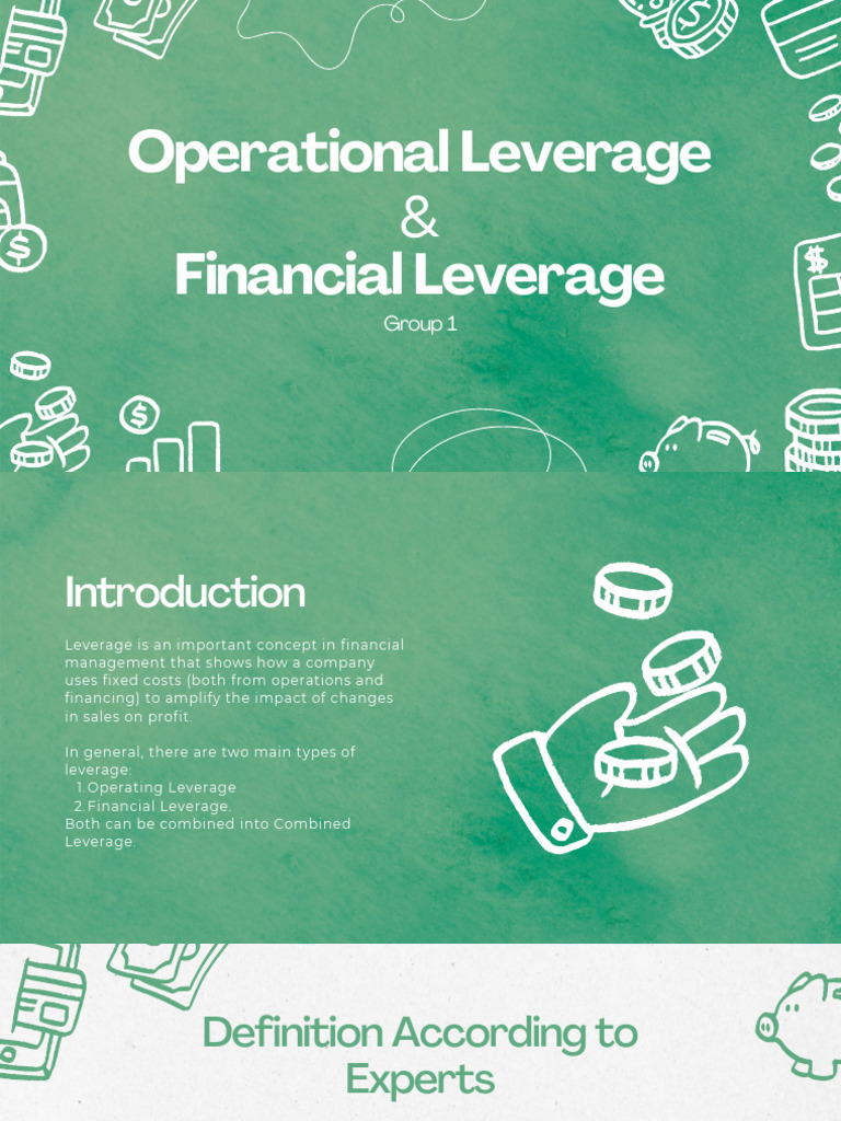 Operational and Financial Leverage PDF | PDF | Leverage (Finance ...