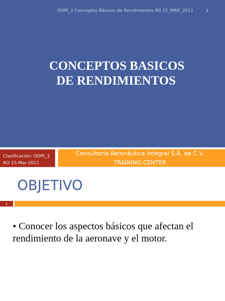 Oopi - 3 Conceptos Basicos de Rendimientos r0 15 - Mar - 2011 | PDF ...