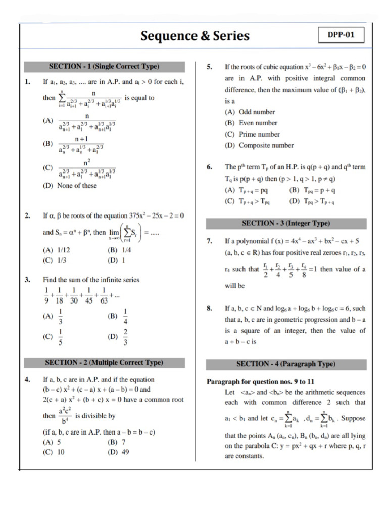 DPP 1 | PDF