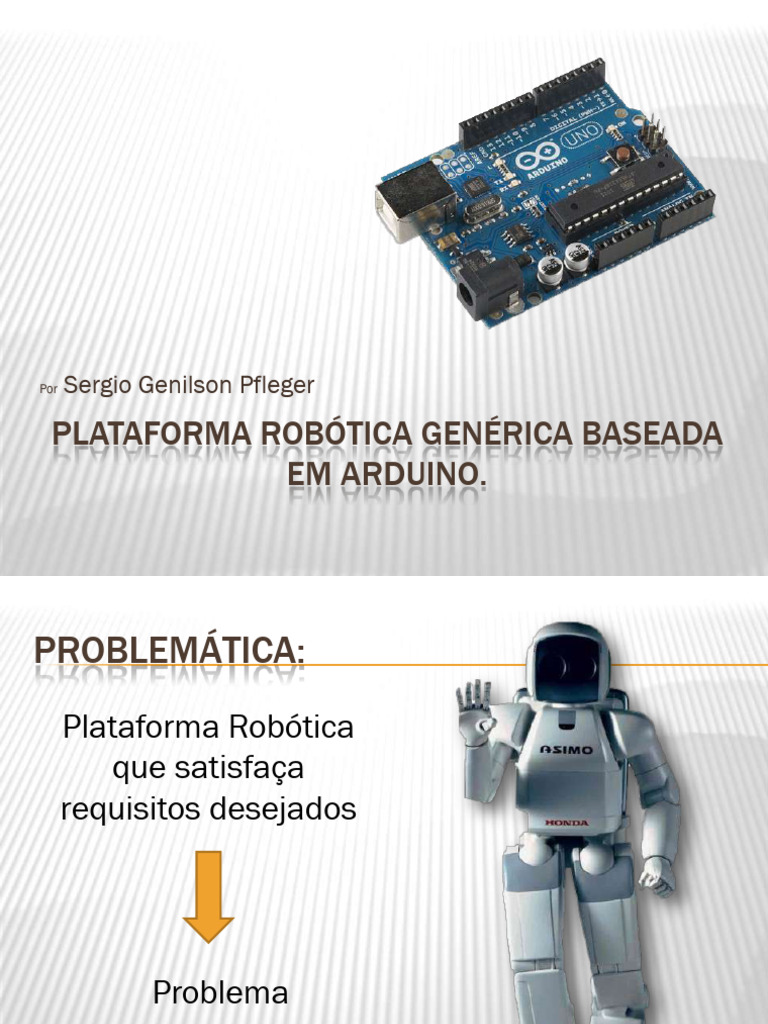 Plataforma Robótica Arduino: Soluções e Aplicações | PDF | Arduino | Robô