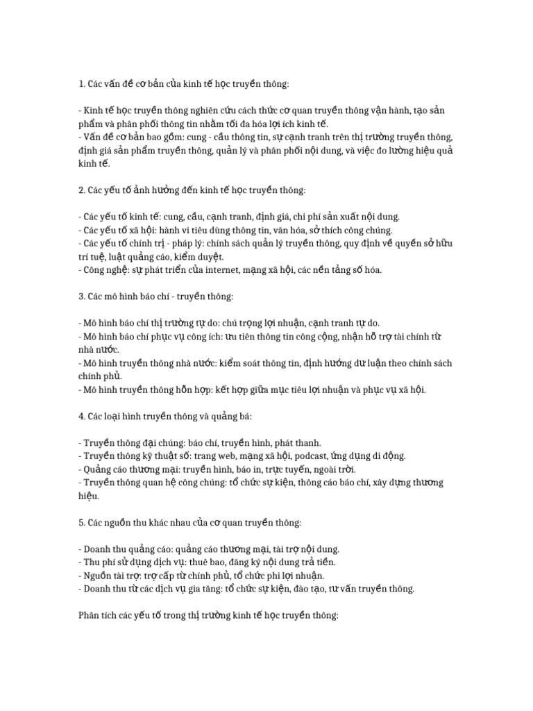 Kinh Te Hoc Truyen Thong | PDF