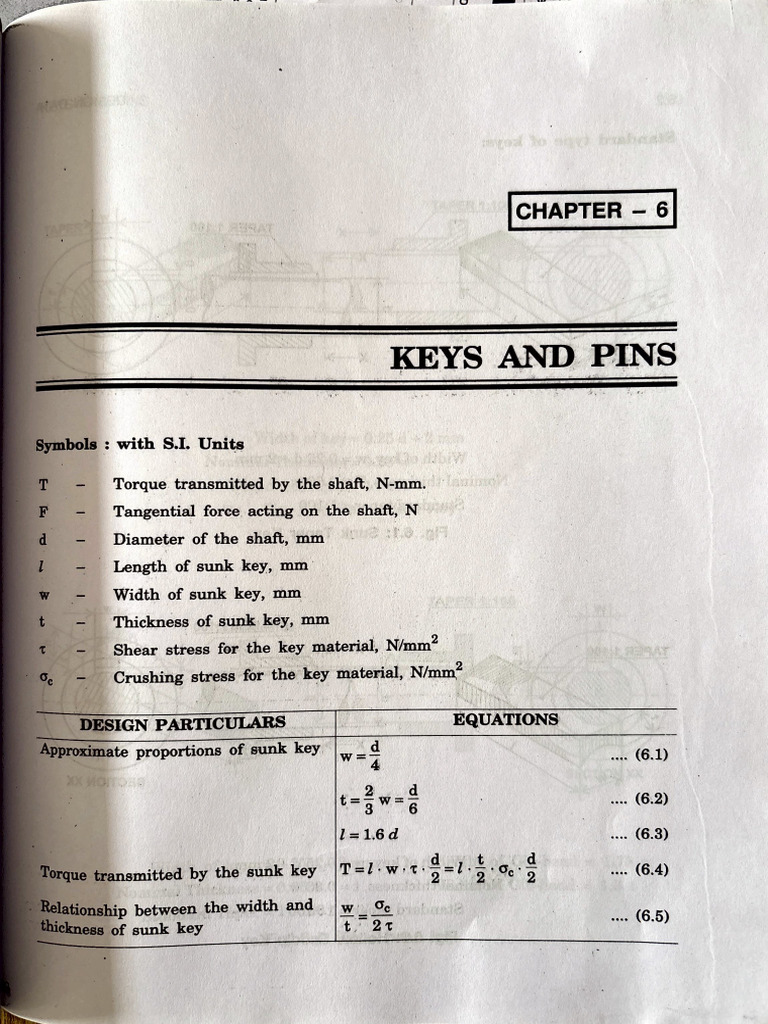 Key Design Specifications and Equations | PDF | Physics | Physical ...