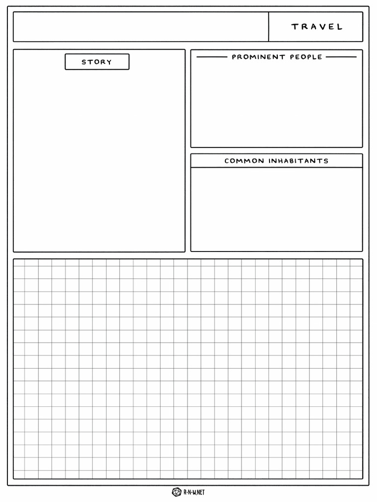Campaign Notes - Travel - A4 | PDF