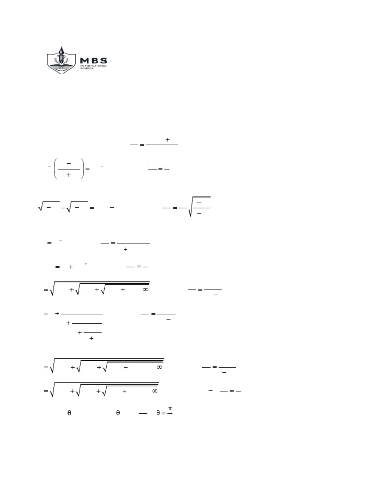 Mathematics Assignment on Limits & Derivatives | PDF