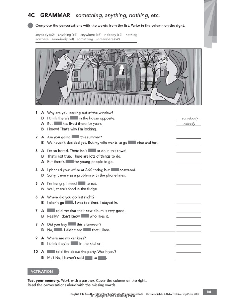 Common English Indefinite Pronouns | PDF