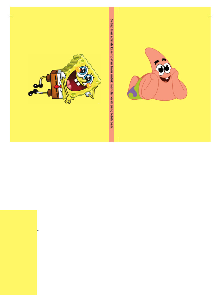 Spongebob Book Cover | PDF