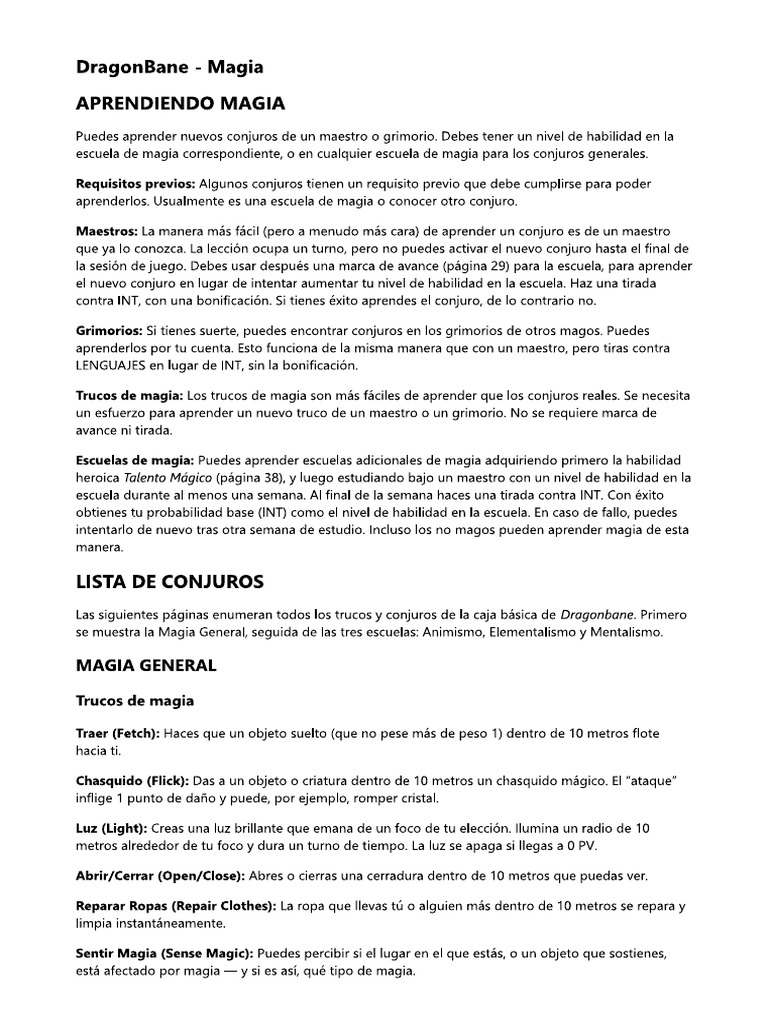 Magic - Traducido | PDF