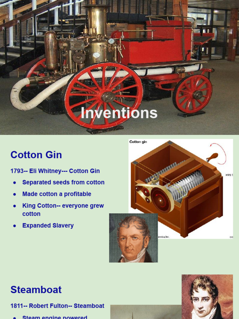 Key American Inventions Overview | PDF