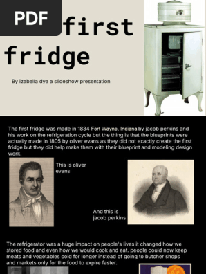 How Did The First Fridge Work