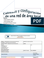 Cableado y configuración de una red de área