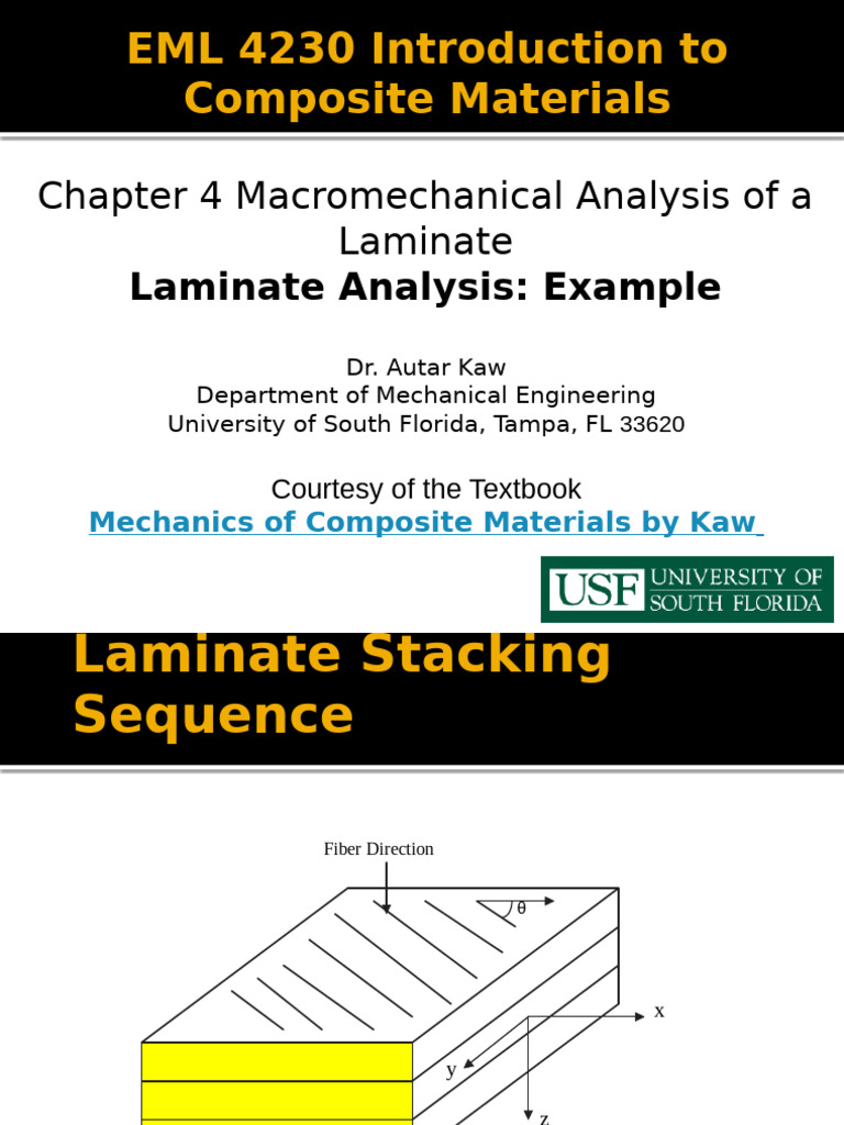 Laminate Analysis of Graphite/Epoxy | PDF | Composite Material ...
