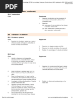 AS & A Level Biology 9700 Syllabus 2025-2027 | PDF | Artery ...