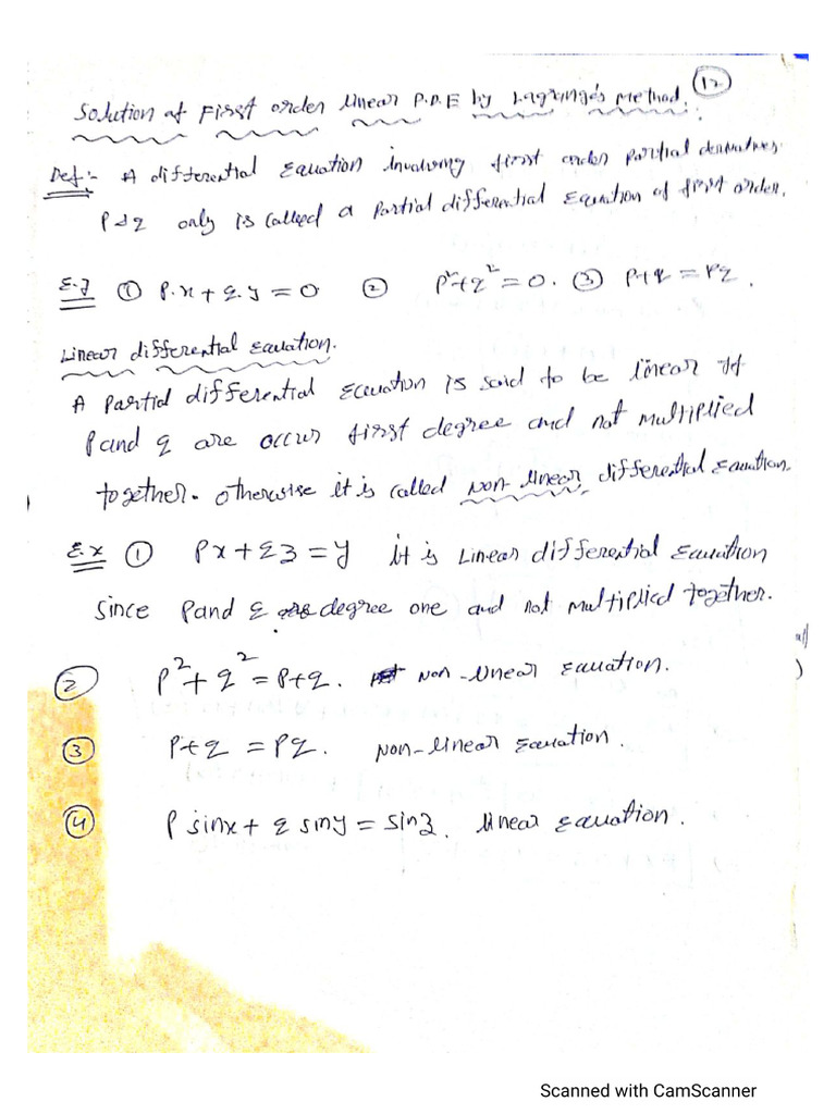 Unit 3 PDE Complete Notes | PDF