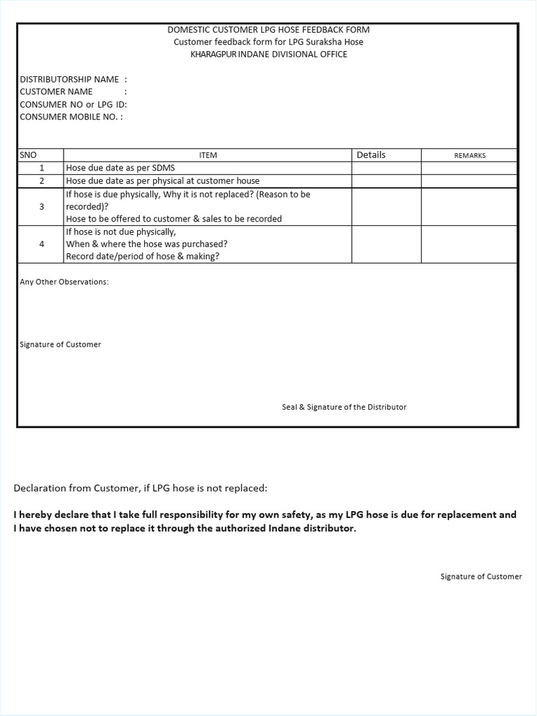 Hose Inspection Format (1) (1) (1) - Cropped | PDF