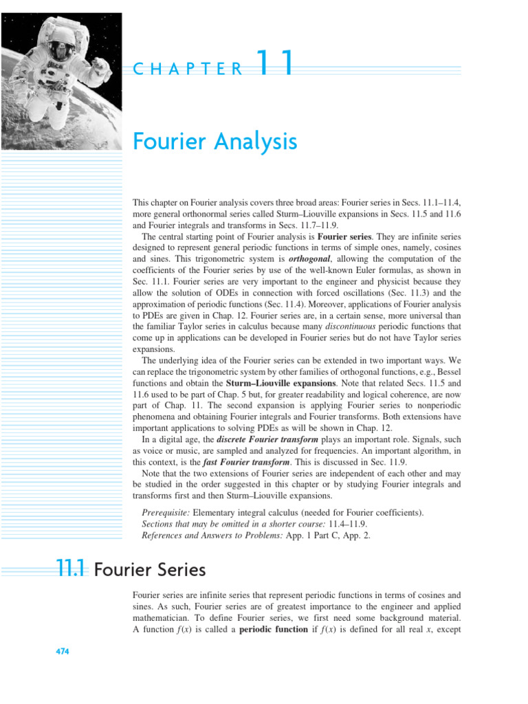 Fourier Analysis: Series & Transforms | PDF | Trigonometric Functions ...