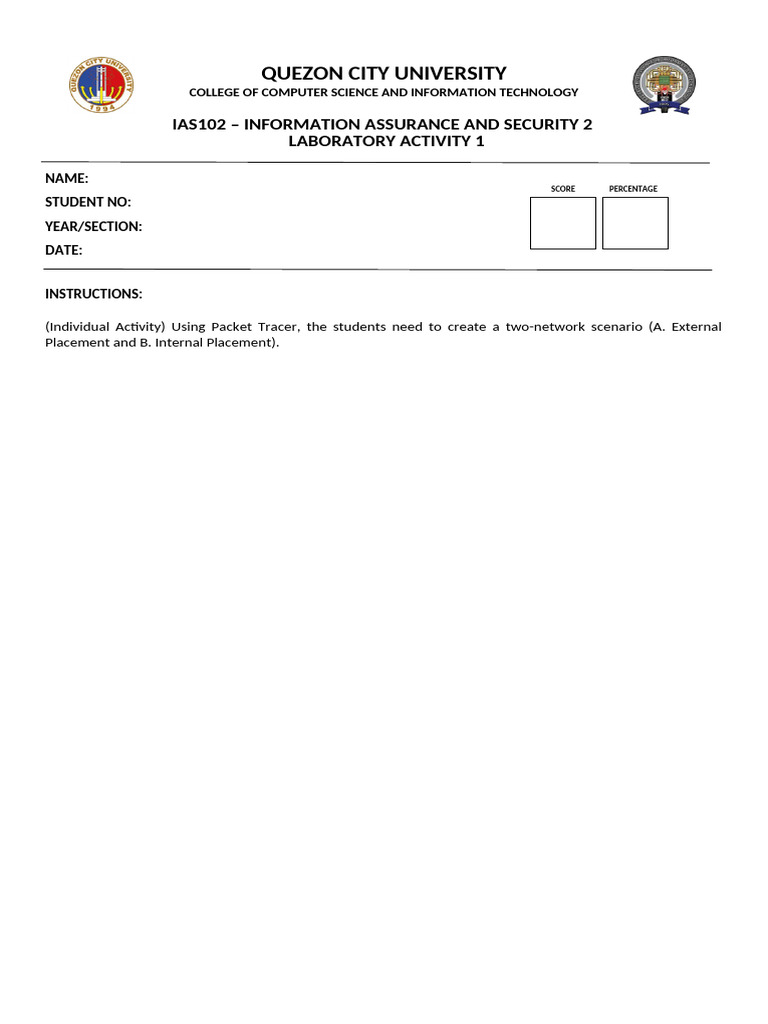 Ias102 Midterm Lab Activity 1 | PDF