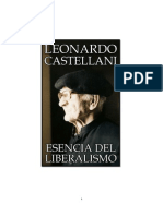 ESENCIA DEL LIBERALISMO- LEONARDO CASTELLANI