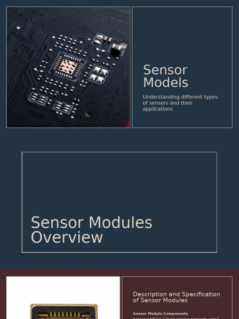 Sensor Types and Applications Guide | PDF